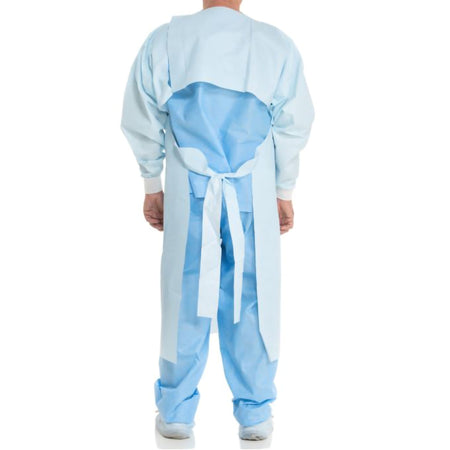 Halyard Chemotherapy Procedure Gown-Chemotherapy Procedure Gown 2X-Large Blue NonSterile ASTM F739-12 Disposable