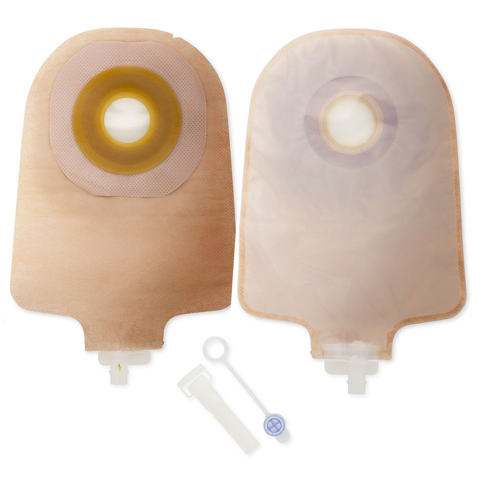 Premier One-Piece Drainable Transparent Urostomy Pouch, 9 Inch Length, 1-3/8 Inch Stoma-Urostomy Pouch Premier One-Piece System 9 Inch Length 1-3/8 Inch Stoma Drainable