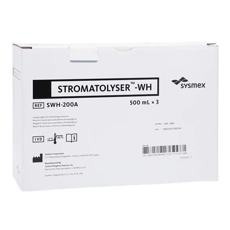 Stromatolyser™-WH Reagent for use w/ Sysmex Hematology Analyzers, HGB/WBC tests - Clinical Laboratory>Laboratory Equipment...