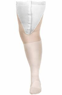 ATS Anti-embolism Stockings, Thigh Length, 2X-Large / Regular-Anti-embolism Stocking ATS Thigh High 2X-Large / Regular White Inspection Toe