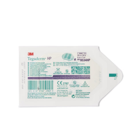 3M™ Tegaderm™ HP Transparent Film Dressing, 2-3/8 x 2-3/4 Inch - Wound Care>Advanced Wound Care>Transparent Dressings - So...