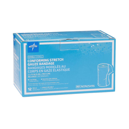 Sof-Form Sterile Conforming Bandage, 2 x 75 Inch-Conforming Bandage Sof-Form 2 X 75 Inch 1-Ply Sterile 1 per Pack