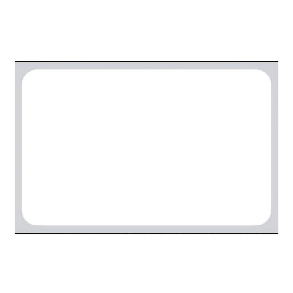 PDC Printer Label, 2 x 1-1/4 Inch-Blank Label pdc Printer Label White Paper 1-1/4 X 2 Inch