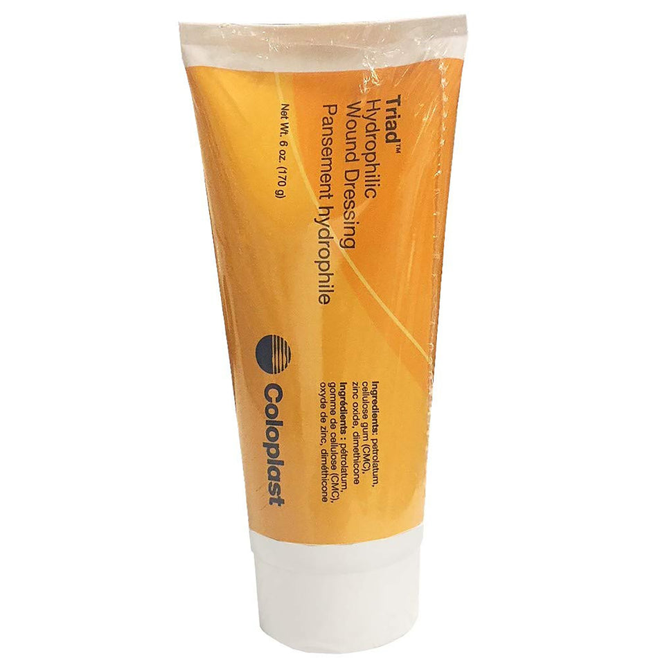 Coloplast Triad Hydrophilic Wound Dressing Paste-Hydrophilic Wound Dressing with CMC Triad 6 oz. Sterile