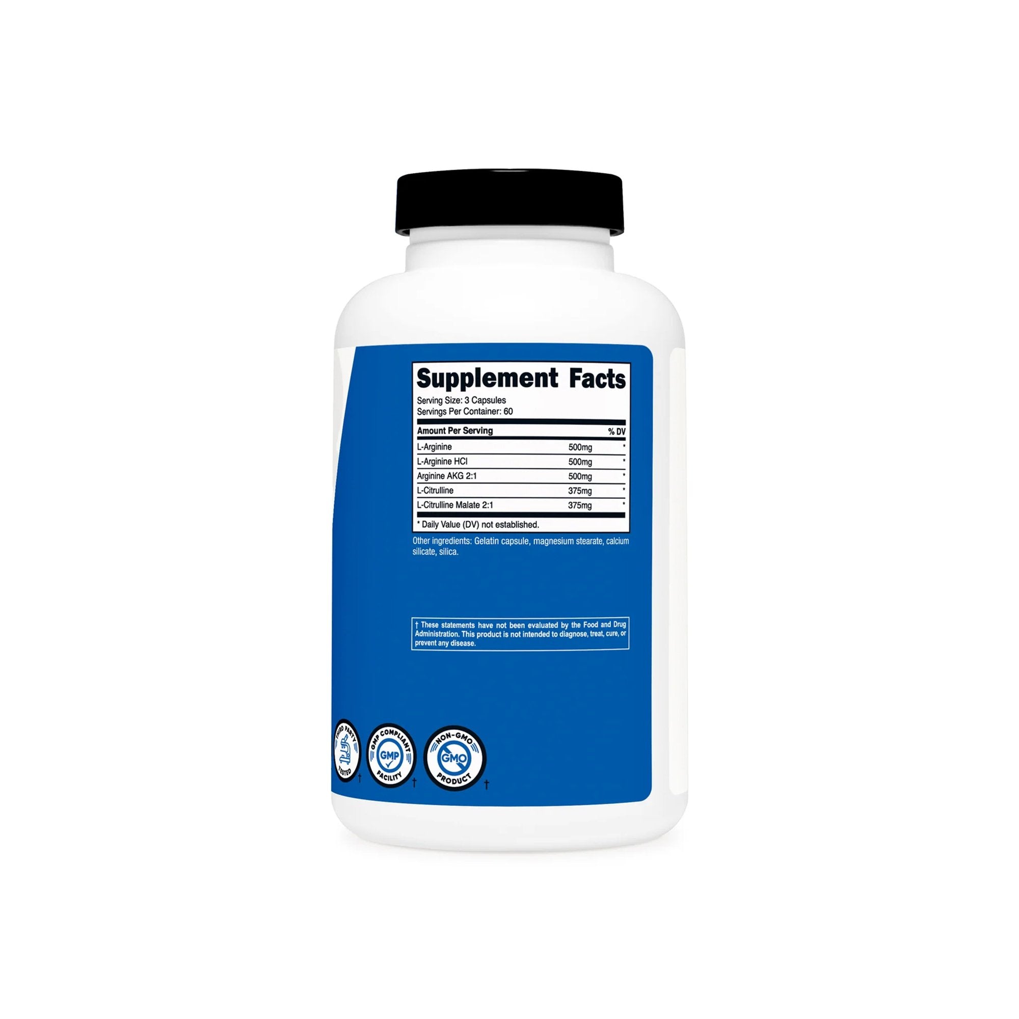 VITAMIN, CAP NITRIC OXIDE BOOSTER 750MG (180/BT 12BT/CS)