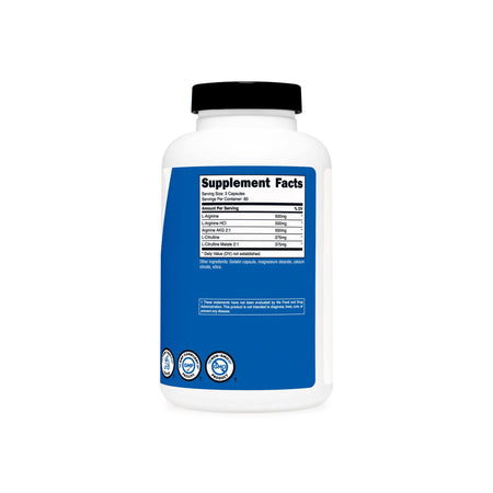 VITAMIN, CAP NITRIC OXIDE BOOSTER 750MG (180/BT 12BT/CS)