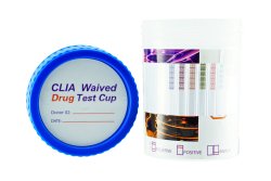 Healgen Scientific 12-Drug Panel with Adulterants Drugs of Abuse Test Kit-"Drugs of Abuse Test Kit AMP, BAR, BUP, BZO, COC, mAMP/MET, MDMA, MOP300, MTD, OXY, PCP, THC (OX, pH, SG) 25 Tests CLIA Waived"