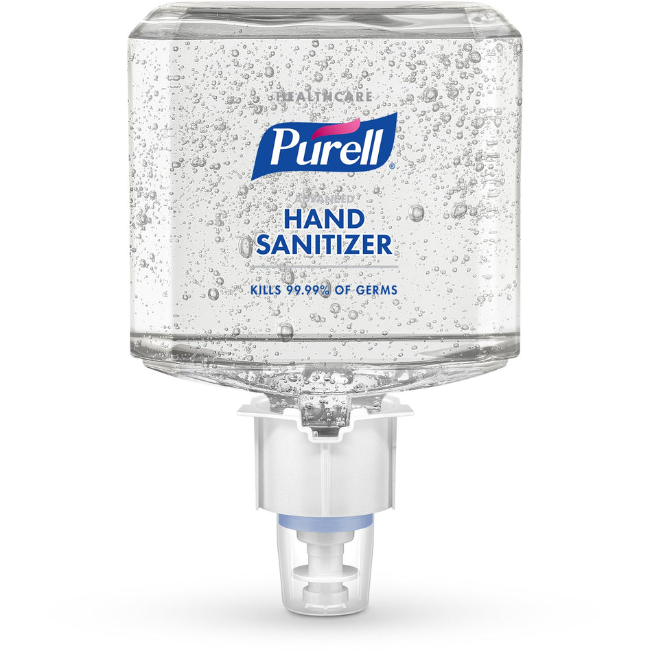 Purell� Healthcare Advanced Hand Sanitizer Gel Refill, 1200 mL-"Hand Sanitizer Purell� Healthcare Advanced 1,200 mL Ethyl Alcohol Gel Dispenser Refill Bottle"