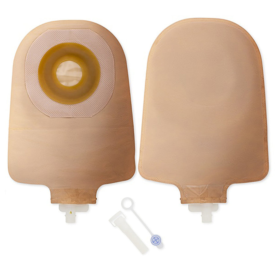 Premier One-Piece Drainable Transparent, 9 Inch Length,-Urostomy Pouch Premier One-Piece System 9 Inch Length Trim To Fit Drainable