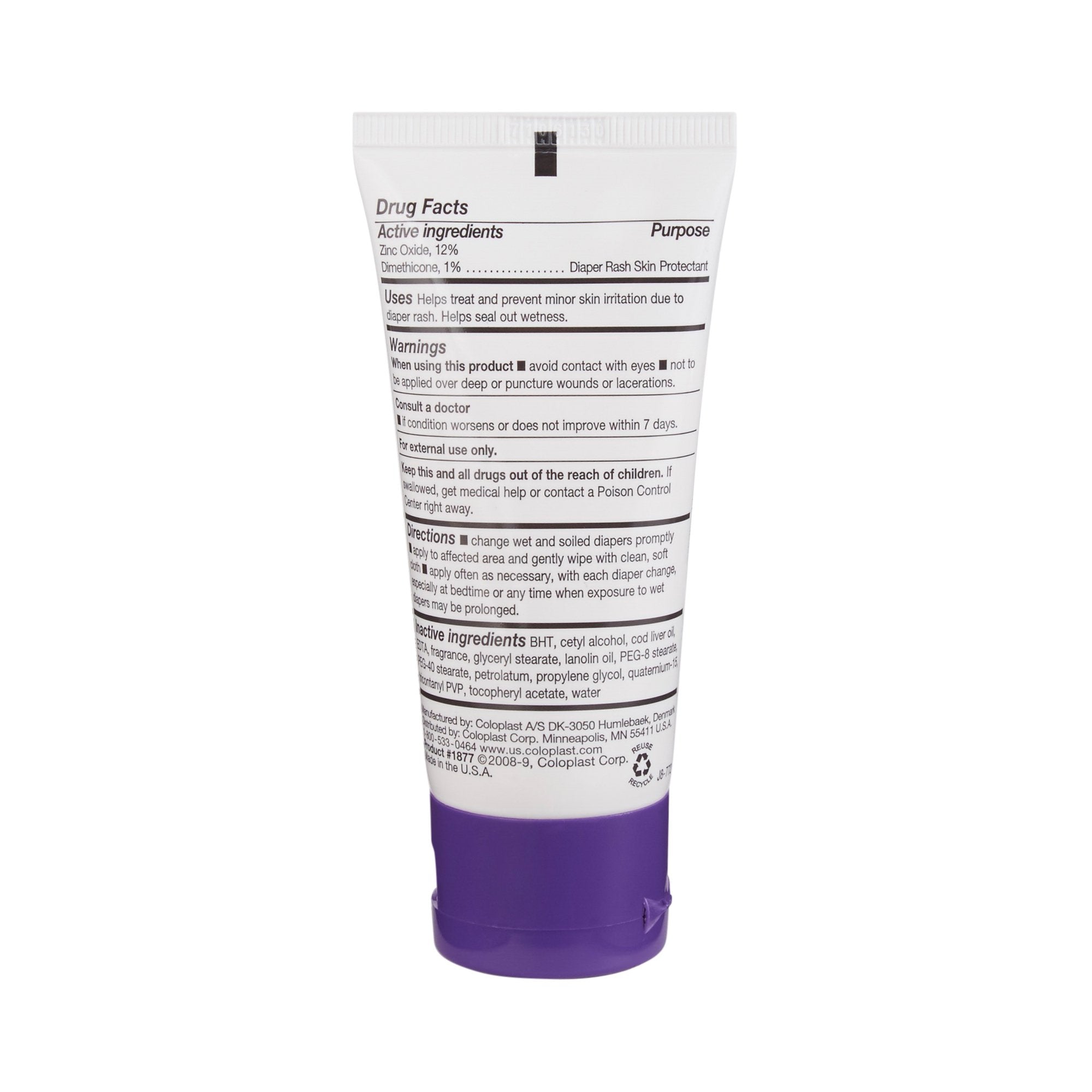 Baza® Skin Protectant Cream, Scented, 2-ounce tube - Personal Hygiene>Skin Care>Moisturizers - Medline