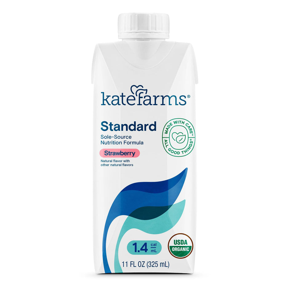 Kate Farms® Standard 1.4 Strawberry Sole-Source Nutrition Formula, 11-oz. carton - Nutritionals and Feeding Supplies>Nutri...