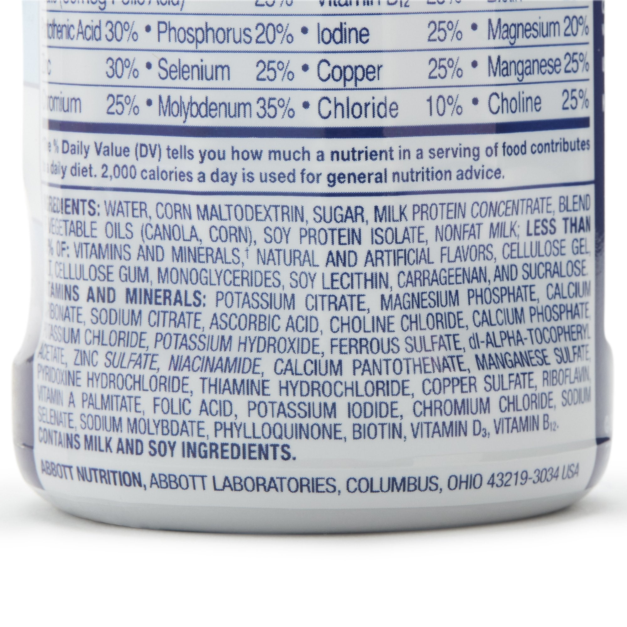 Ensure® Original Nutrition Shake, Vanilla, 8-ounce bottle - Nutritionals and Feeding Supplies>Nutritionals>Oral Supplement...