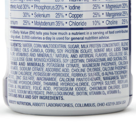 Ensure® Original Nutrition Shake, Vanilla, 8-ounce bottle - Nutritionals and Feeding Supplies>Nutritionals>Oral Supplement...