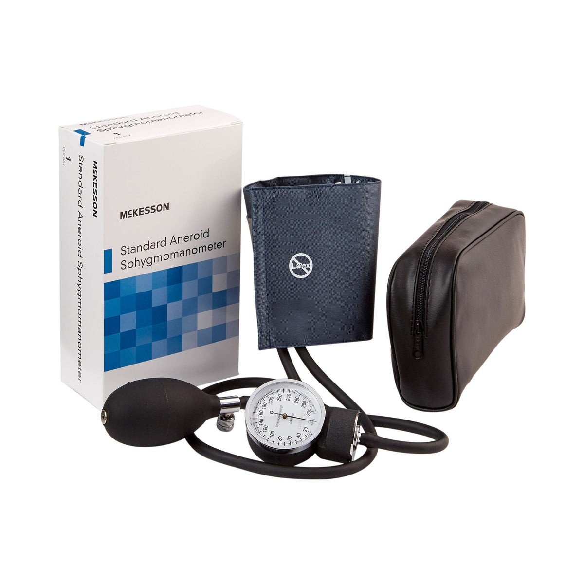 McKesson Brand Aneroid Sphygmomanometer with Cuff, 2-Tube, Pocket-Size, Handheld - Diagnostic Instruments and Supplies>Blo...