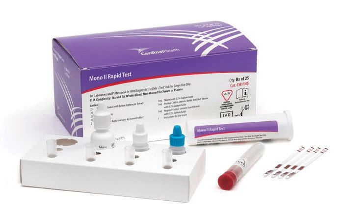 Cardinal Health™ Mono II Infectious Disease Immunoassay Rapid Test Kit - Clinical Laboratory>Test Kits - Cardinal