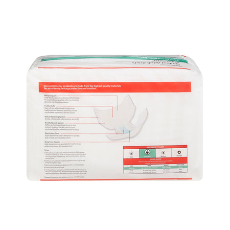 Wings™ Ultra Quilted Extra Heavy Absorbency Incontinence Brief, Medium - Incontinence>Adult Briefs and Protective Undergar...