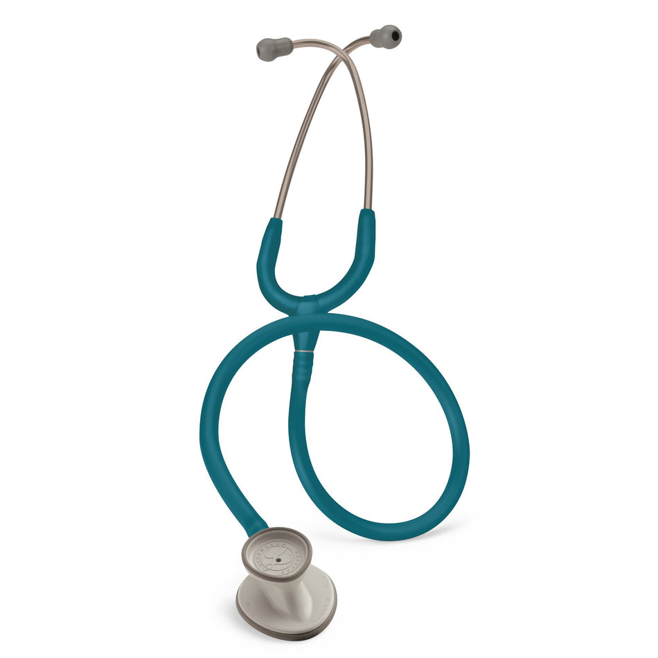 3M Littmann Lightweight II S.E. Stethoscope, Caribbean Blue, 28 Inch-General Exam Stethoscope 3M Littmann Lightweight II S.E. Caribbean Blue 1-Tube 28 Inch Tube Double Sided Chestpiece