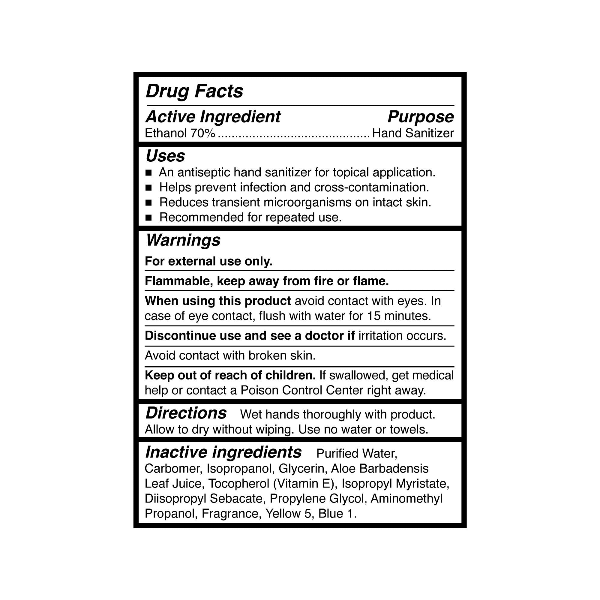 McKesson Gel Hand Sanitizer with Aloe 1000 mL-"Hand Sanitizer with Aloe McKesson 1,000 mL Ethyl Alcohol Gel Dispenser Refill Bag"