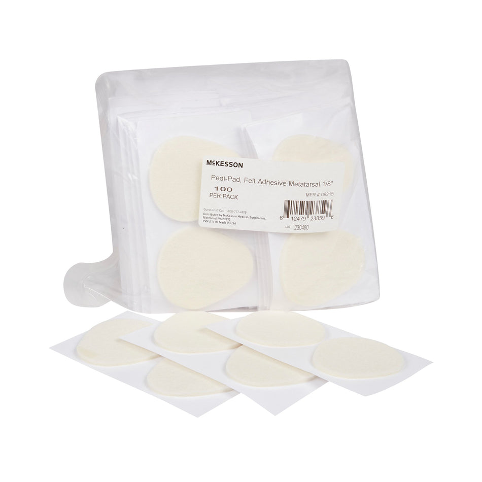 McKesson Protective Pad, Size 106 - Large-Protective Pad McKesson Size 106 - Large Adhesive Foot