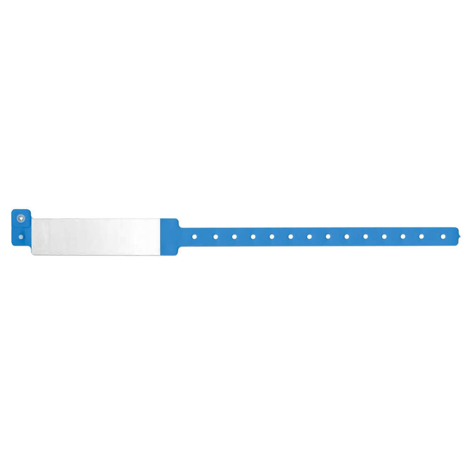 Speedi-Print Identification Band, 1 x 12 Inch, Blue-Identification Wristband Speedi-Print Write On Band Permanent Snap Without Legend