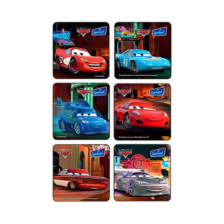 Medibadge KLS Disney Cars Supercharged Stickers-Kids Love Stickers 90 per Pack Disney Cars Supercharged Sticker 2-1/2 Inch