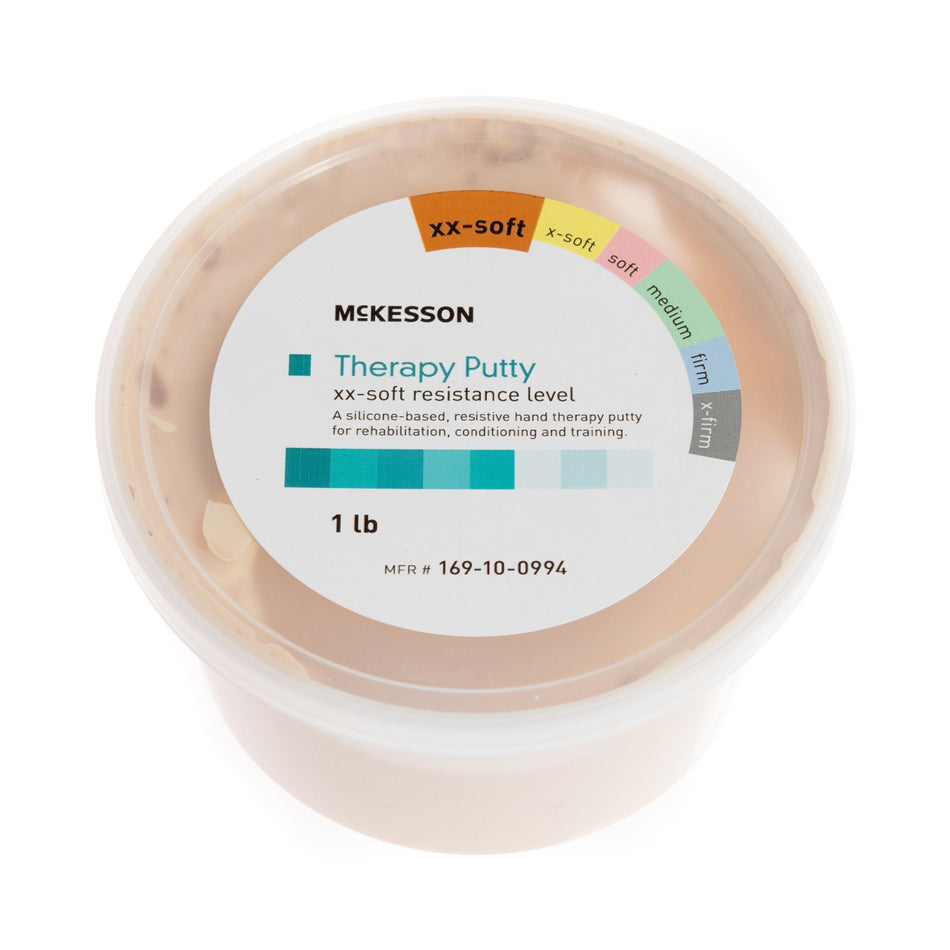 McKesson Therapy Putty, Tan, 2X-Soft, 1 lb.-Therapy Putty McKesson 2X-Soft 1 lbs.