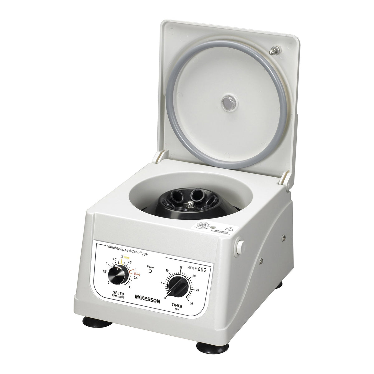 McKesson Variable Speed Centrifuge-"Centrifuge McKesson 6 Place Fixed Angle Rotor Variable Speed up to 4,000 RPM"