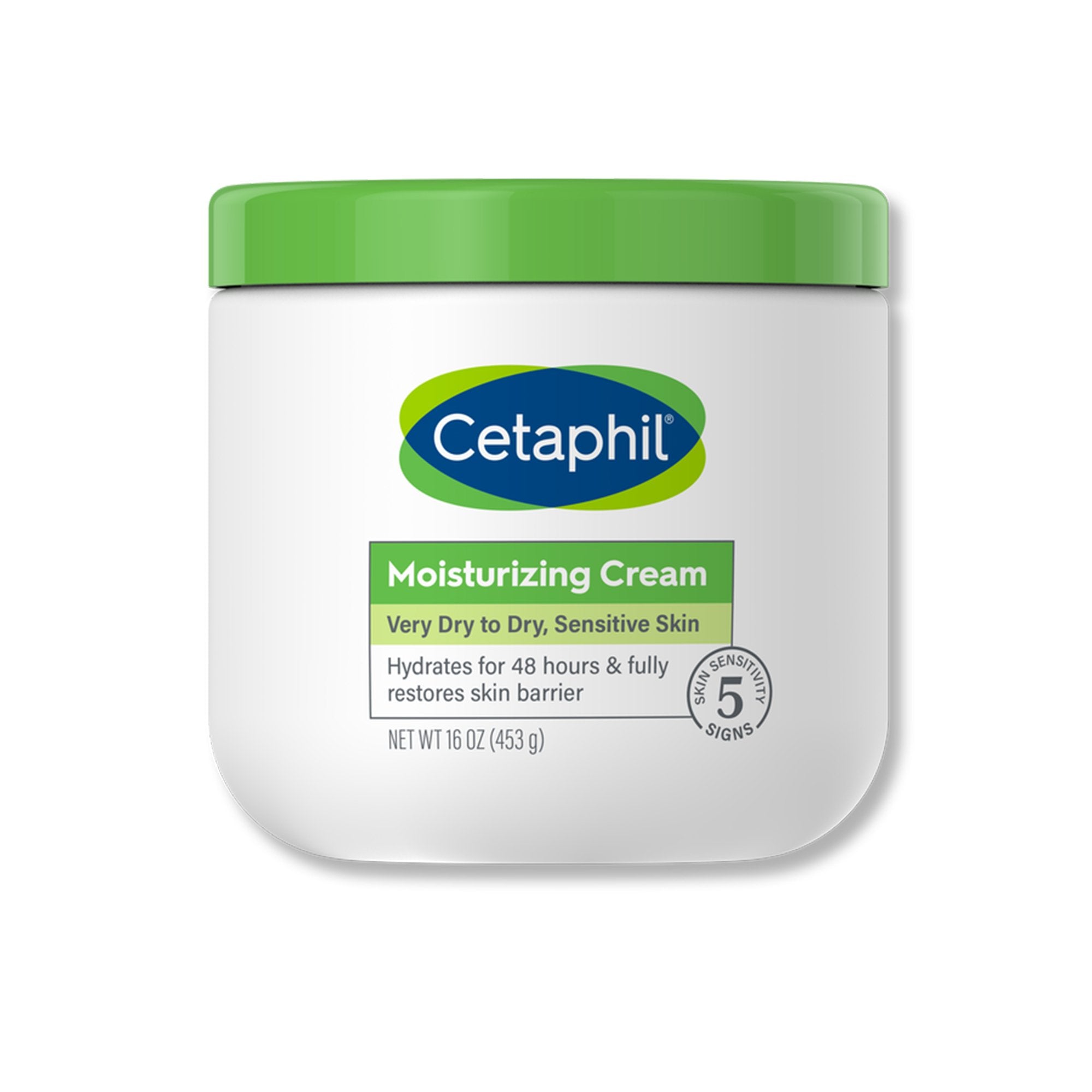 Cetaphil Moisturizing Cream-Hand and Body Moisturizer Cetaphil 16 oz. Jar Unscented Cream