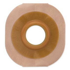 New Image Flextend Skin Barrier With 1 Inch Stoma Opening-"Ostomy Barrier New Image FlexTend Precut, Extended Wear Without Tape 57 mm Flange Red Code System 1-1/2 Inch Opening"