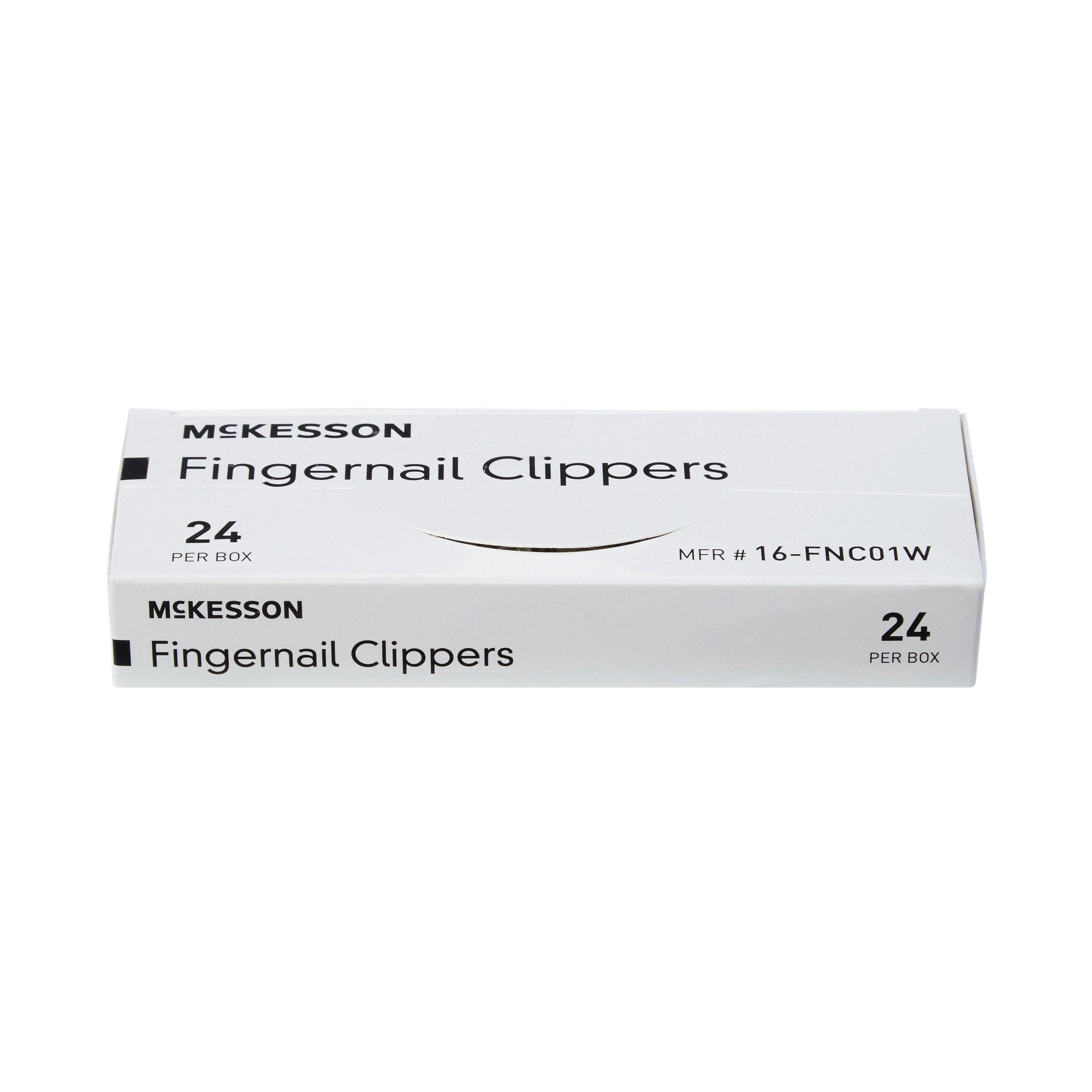 McKesson Fingernail Clippers, Thumb Squeeze Lever-Fingernail Clippers McKesson Thumb Squeeze Lever