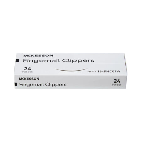 McKesson Fingernail Clippers, Thumb Squeeze Lever-Fingernail Clippers McKesson Thumb Squeeze Lever