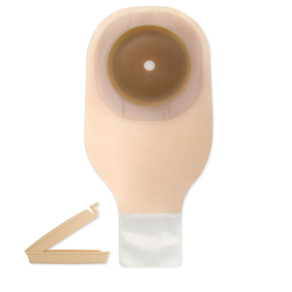 Premier Flextend One-Piece Drainable Transparent, 12-Inch Length,-"Colostomy Pouch Premier Flextend One-Piece System 12 Inch Length Convex, Trim to Fit Drainable"