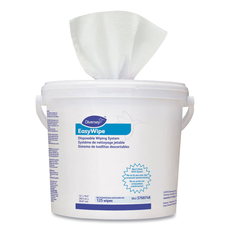 EasyWipe Surface Cleaner-Task Wipe Diversey� EasyWipe Refill White NonSterile 8-5/8 X 24-7/8 Inch Disposable