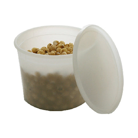 OakRidge Lab Storage Container, 1,892 mL-"Lab Storage Container Oakridge Products Pathology Container Polyethylene 1,892 mL (64 oz.)"
