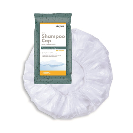 Comfort Rinse-Free Shampoo Cap, Powder Scent-Shampoo Cap Comfort 1 per Pack Individual Packet Powder Scent