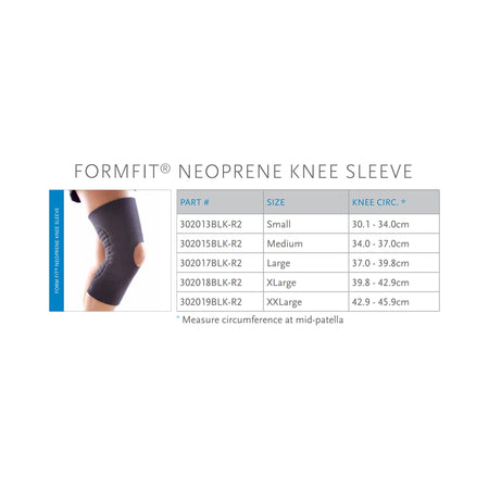 FormFit Knee Support, Large-Knee Support FormFit Large Pull-On Left or Right Knee