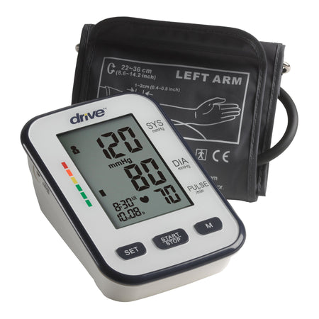 drive Digital Blood Pressure Monitoring Unit-Home Automatic Digital Blood Pressure Monitor Drive Medium Cuff Nylon Cuff 22 - 36 cm Desk Model