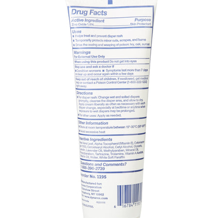 DynaShield w/ Dimethicone Skin Protectant Barrier Cream, 4 oz. Tube-Skin Protectant DynaShield 4 oz. Tube Scented Cream