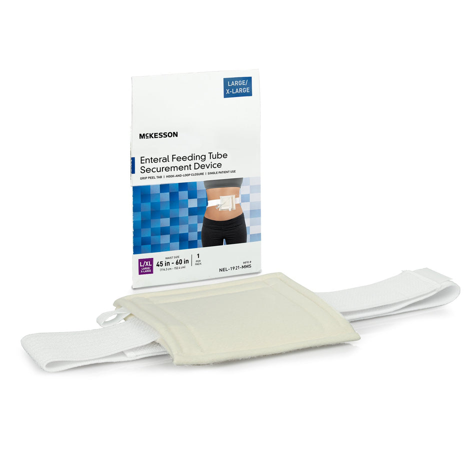 McKesson Gastrostomy Tube Holder, Large / Extra Large-Gastrostomy Tube Holder McKesson Large/X-Large