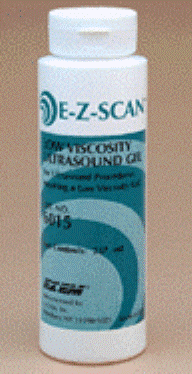 E-Z-Scan Ultrasound Gel-Ultrasound Gel E-Z-Scan Medium Viscosity 8.5 oz. Bottle NonSterile