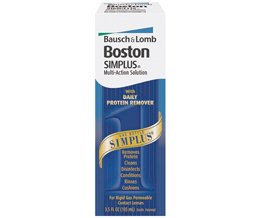 Boston Simplus Contact Lens Solution-Contact Lens Solution Boston Simplus 3.5 oz. Solution