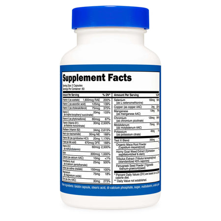 MULTIVITAMIN, CAP F/MEN (120/BT 12BT/CS)