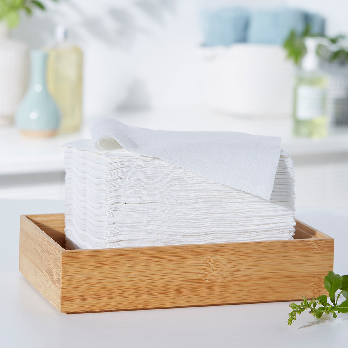 McKesson Disposable Washcloth, 10 x 13 Inch - Textiles>Washcloths - McKesson Brand