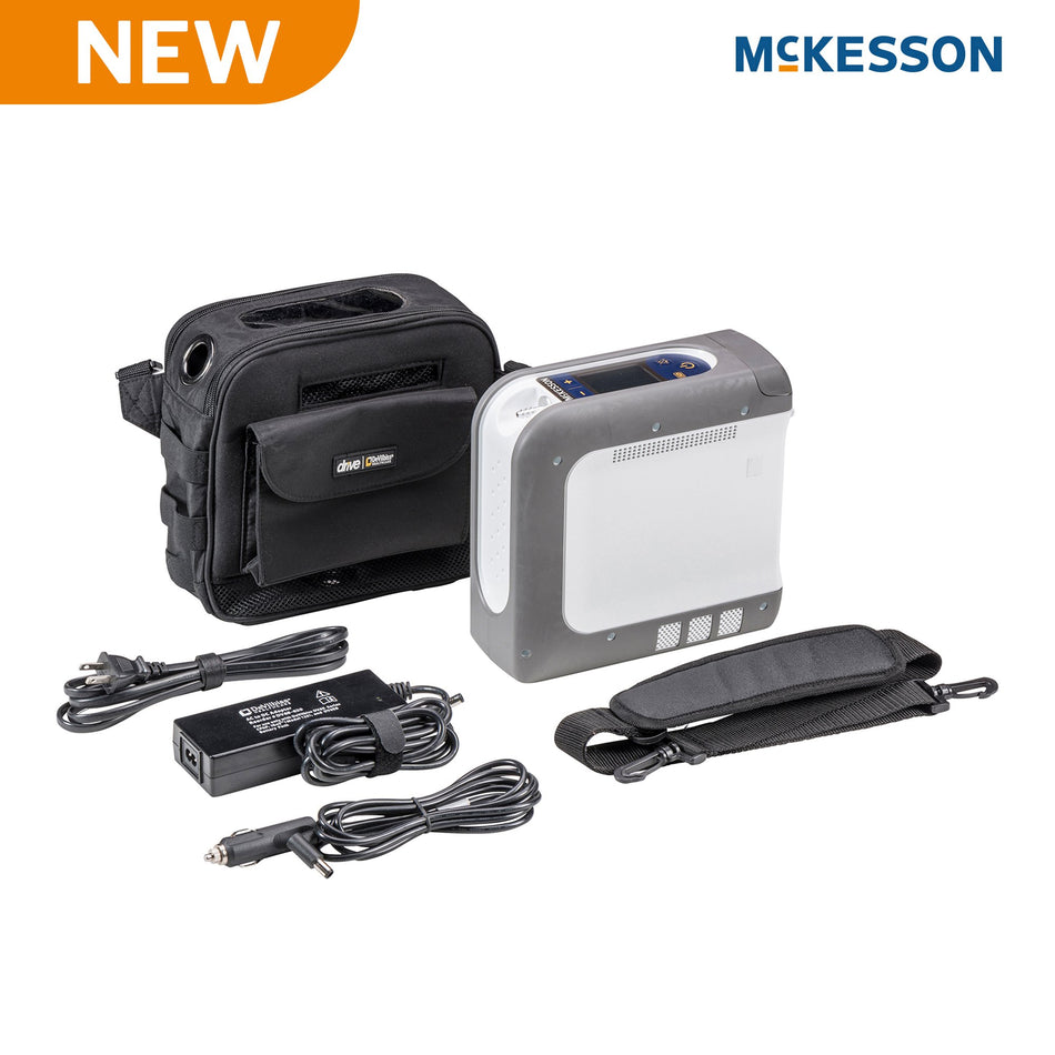 Oxygen Concentrator McKesson Battery Operated 1 to 5 LPM - Respiratory>Oxygen Concentrators - McKesson Brand
