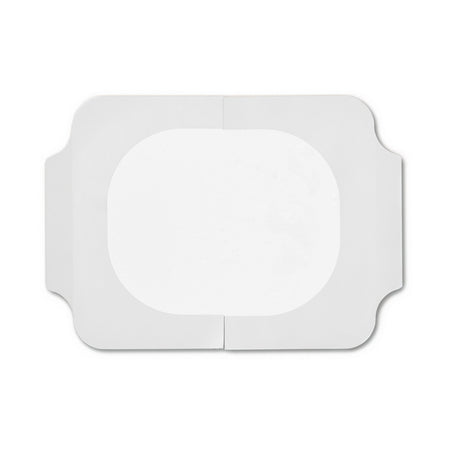 Mepore Film Transparent Film Dressing, 6 x 8 Inch-Transparent Film Dressing Mepore Film 6 X 8-1/2 Inch Frame Style Delivery Rectangle Sterile