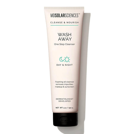 MDSolarsciences Wash Away One Step Cleanser, 5 oz.-Facial Cleanser MDSolarsciences Wash Away One Step Gel 5 oz. Tube Unscented