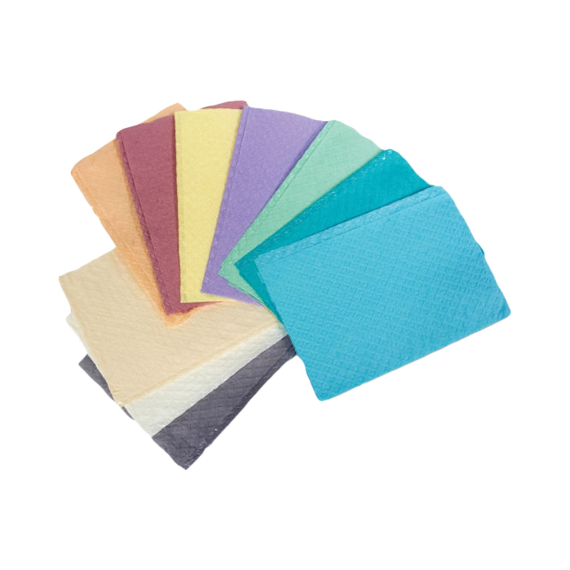 Tidi Choice Nonsterile Blue Procedure Towel, 13 x 18 Inch-Procedure Towel Tidi Choice 13 W X 18 L Inch Blue NonSterile