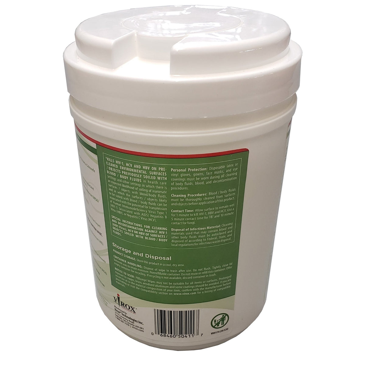PREempt® Hydrogen Peroxide Surface Disinfectant Cleaner Wipes - Housekeeping>Cleaners and Disinfectants - Contec Inc