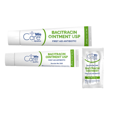 dynarex Bacitracin First Aid Antibiotic, 1 oz. Tube-First Aid Antibiotic Ointment 1 oz. Tube