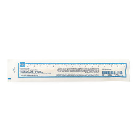 Medline Swabstick, 100 Packs per Box-Swabstick Cotton Tip Wood Shaft 6 Inch Sterile 2 per Pack